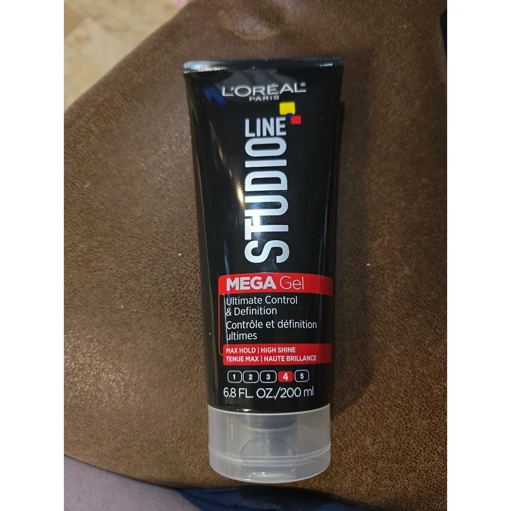 LOreal Studio Line Mega Hair Gel Ultimate Control Max Hold High Shine 6.8 Ounce